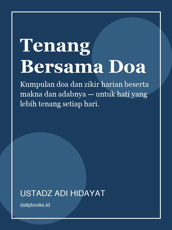 Tenang Bersama Doa